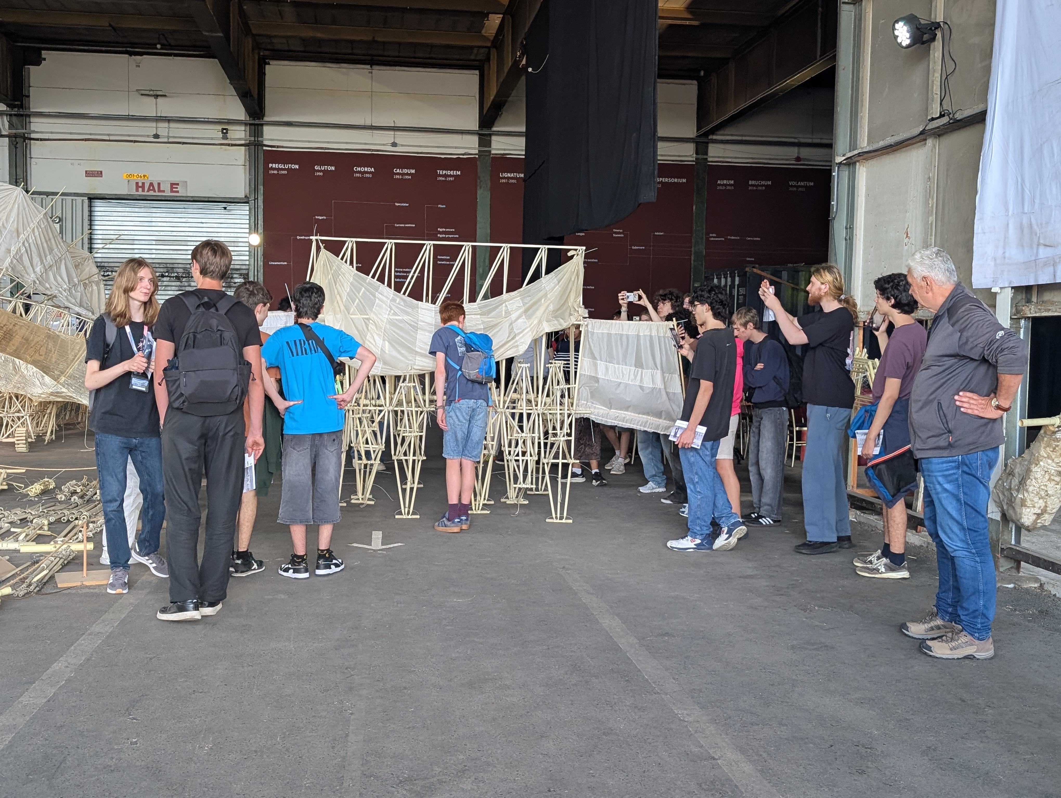 Scene from the journal: strandbeestdemonstration