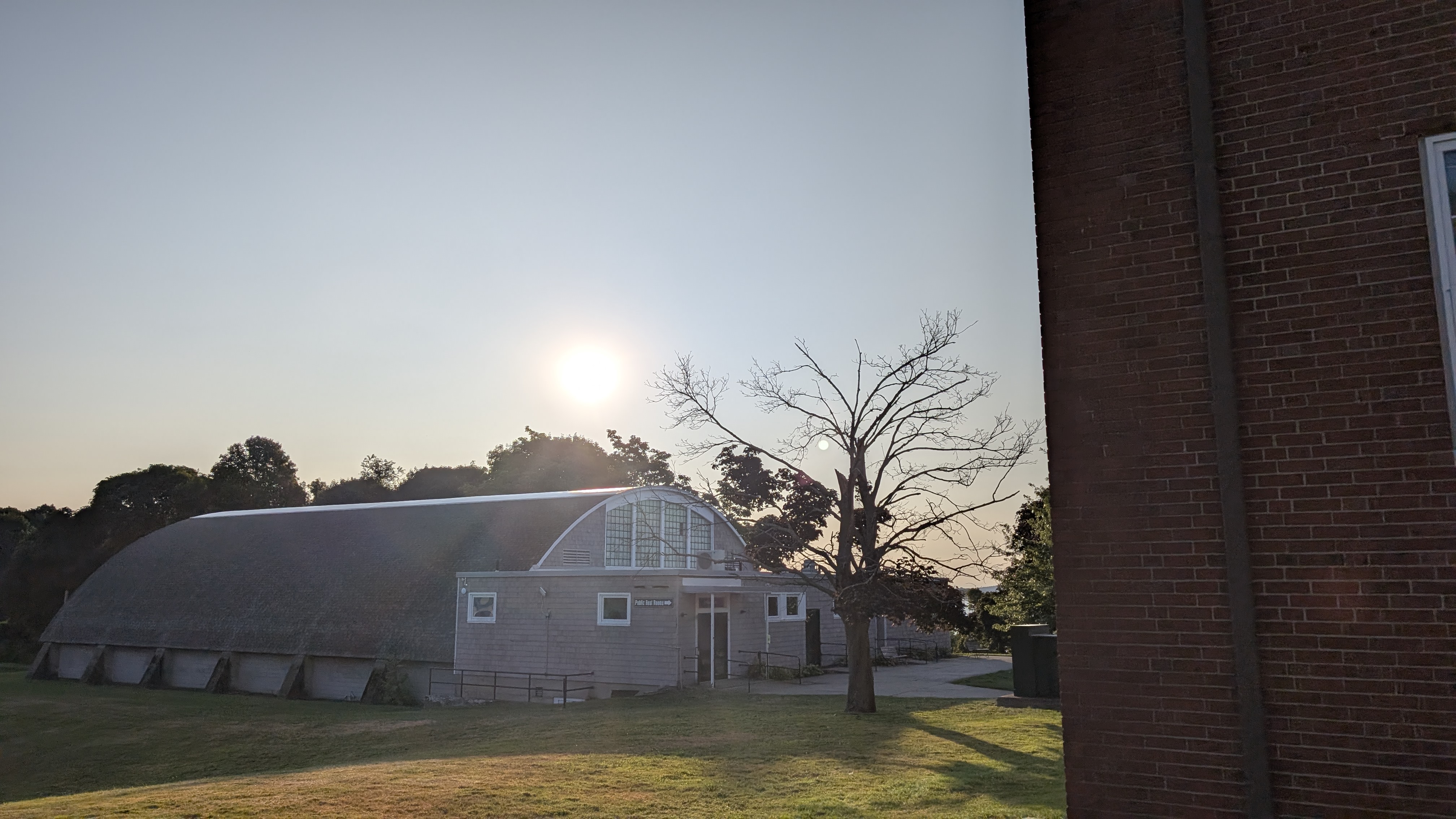 Sunrise on the island